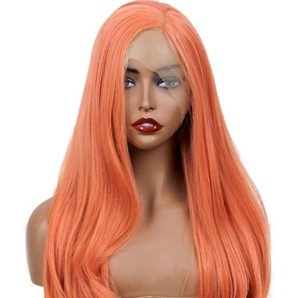 ?CAROLINA 24” ORANGE STRAIGHT LACE FRONT WIG*NWT* main image 8